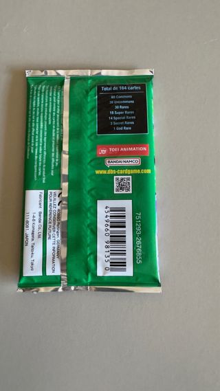 Dragon Ball Super Card Game Booster Pack