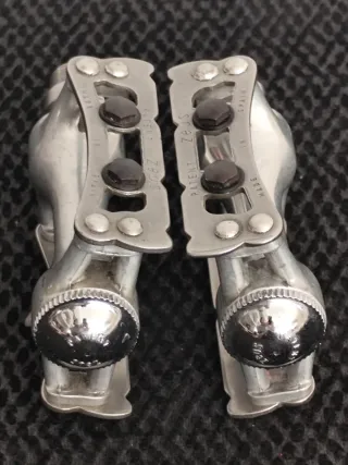 Pedales Zeus Pista Titanio BSC