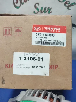Alternador Kia Sportage 2.0L