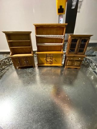 Muebles Casa Muñecas Miniatura Madera