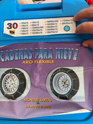 Cadenas de nieve para coches