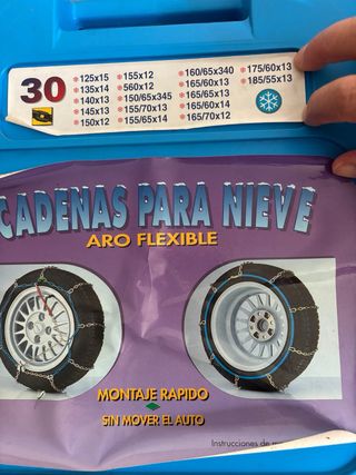 Cadenas de nieve para coches
