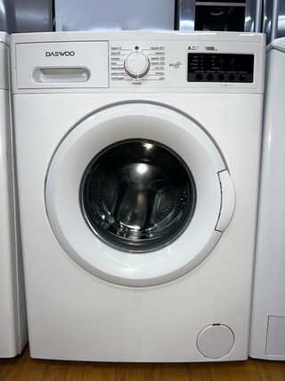Lavadora DAEWOO A++ 1000 rpm