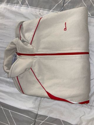 Chaqueta Vintage Beige y Roja