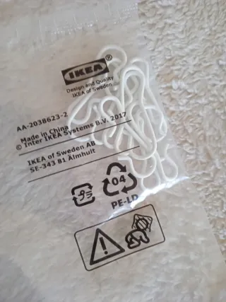 Anillos y ganchos para cortinas