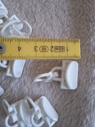 Anillos y ganchos para cortinas