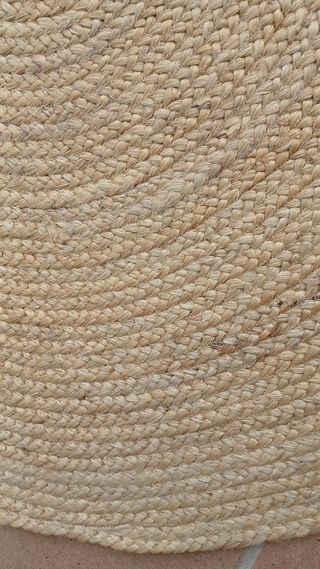 Alfombra Redonda Yute 120cm