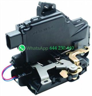 CERRADURA DE PUERTA DELANTERO IZQUIERDO(F/NEGRO 8