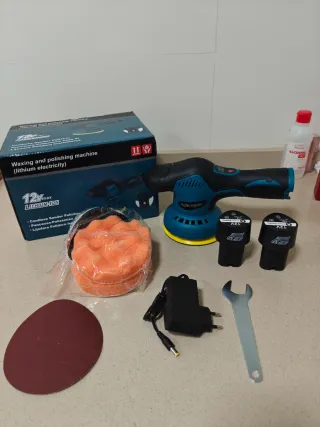 Pulidora Coche Inalámbrica 12V NUEVA