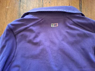 Polo Napapijri Manga Larga Morado