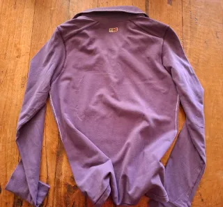 Polo Napapijri Manga Larga Morado