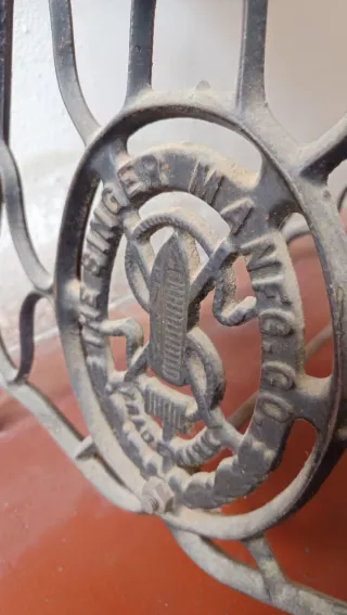 Patas Máquina Coser Singer Antigua