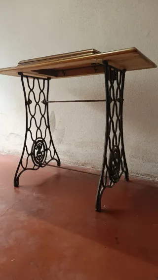 Patas Máquina Coser Singer Antigua