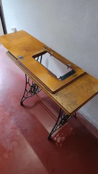 Patas Máquina Coser Singer Antigua