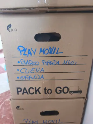 Caja Play Movil con accesorios