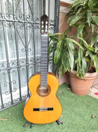 IMPRESIONANTE GUITARRA FLAMENCA VENDO O CAMBIO