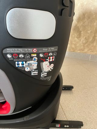 Silla niño coche Be Cool Pivot gris