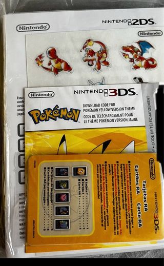 Nintendo 2DS Edición Pikachu Nueva