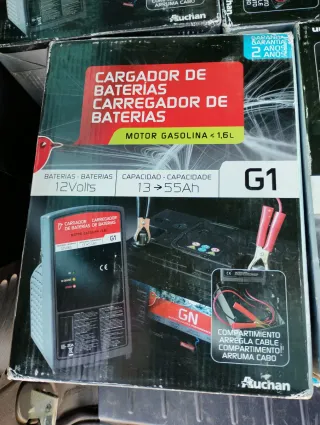 Cargador de Baterías 12V 13-55Ah