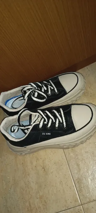 Zapatillas plataforma mujer