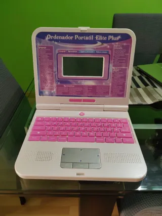 Ordenador Portátil Infantil Elite Plus Rosa