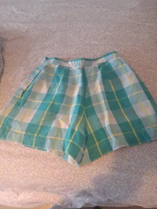 Bermuda cuadros niña Don Algodón