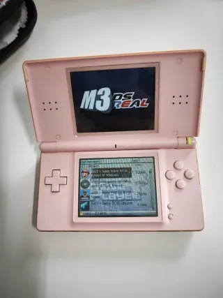 Nintendo DS Lite Rosa + Juegos y Accesorios