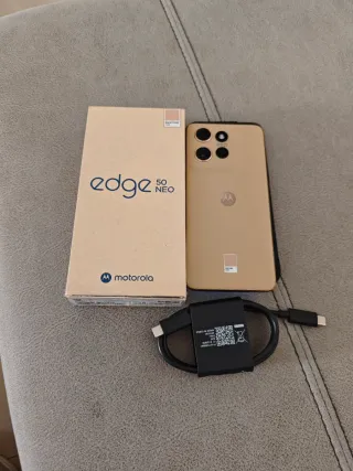 Motorola Edge 50 Neo in color beige 512GB