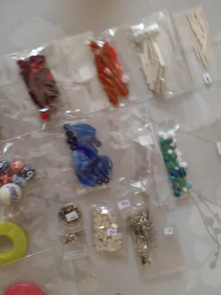 Lote de abalorios para manualidades