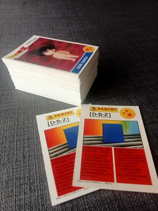 Colección completa Dragon Ball Z Combat Cards