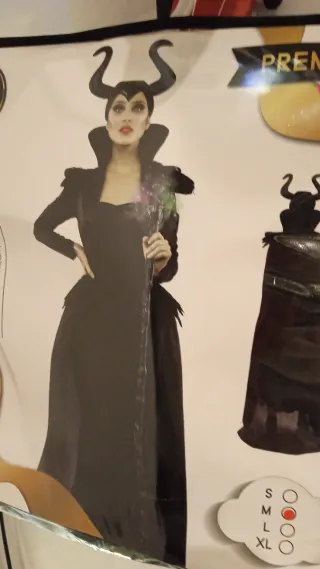 Disfraz Bruja Maléfica Talla M