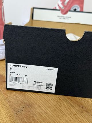 Converse plataforma rosa