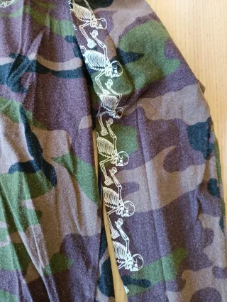 Camiseta Vans camuflaje manga larga niño