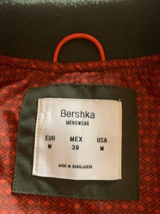 Cazadora bomber verde militar