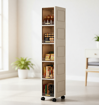 Carrello portaoggetti con ruote