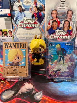 Pack Sanji One Piece Figura y Cartas