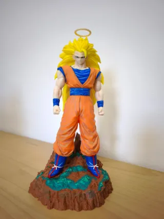 Figura Goku SSJ3 con Halo