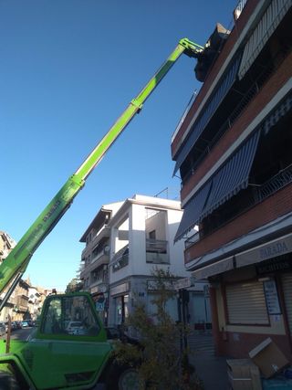 Máquina Telescópica Verde