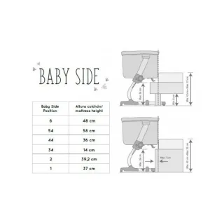 Cuna colecho Jane Babyside 0+