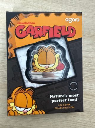 Moneda Garfield Plata 1 Oz .999 Agoro