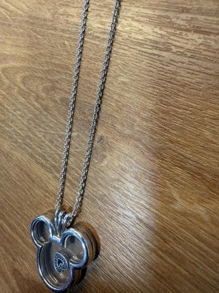 Colgante Pandora Disney Mickey Plata