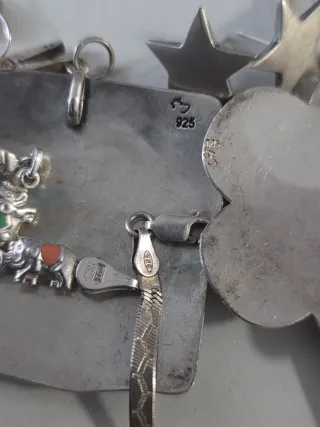 Lote 80g Joyas de Plata Variadas