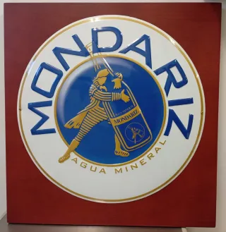 Placa Aguas de Mondariz Antigua