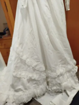 Vestido novia vintage