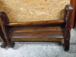 Cama roble antigua 80cm