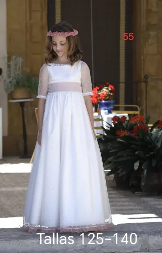 Vestido de Comunión Talla Grande