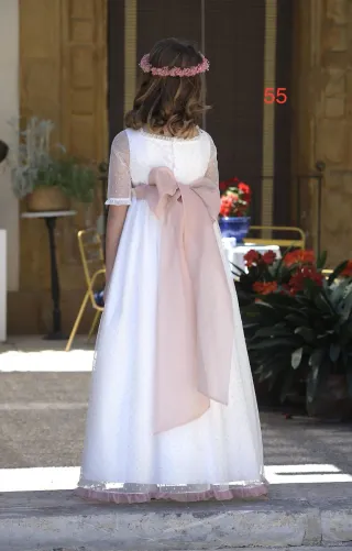 Vestido de Comunión Talla Grande
