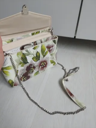 Bolso de mano fiesta floral