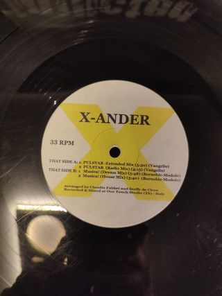 Vinilo X-ANDER - Pulstar / Musica!