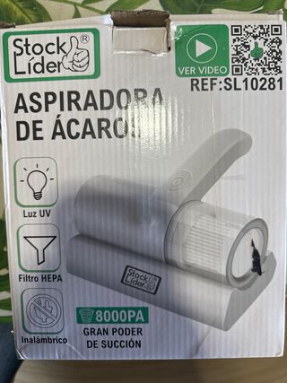 Aspiradora de ácaros inalámbrica Stock Líder SL102